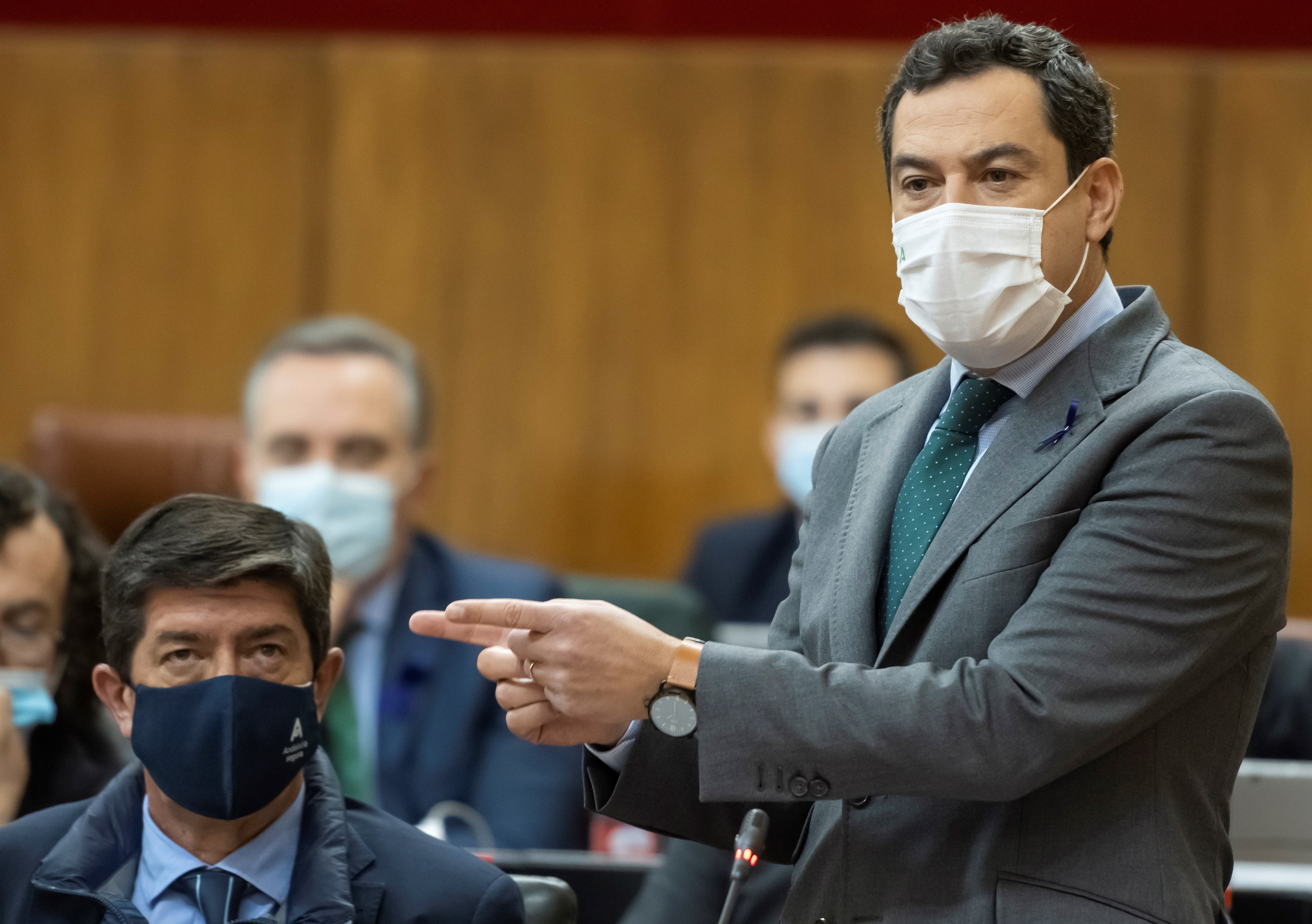 Encuestas Andalucía: Juanma Moreno podría gobernar en solitario pero depende de la abstención de Vox Encuestas Andalucía: Juanma Moreno podría gobernar en solitario pero depende de la abstención de Vox