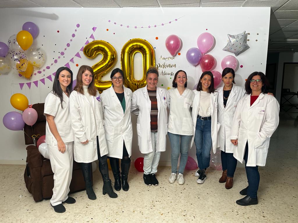 La Asociación Parkinson Alicante cumple 20 años de trayectoria con más de 500 socios La Asociación Parkinson Alicante cumple 20 años de trayectoria con más de 500 socios