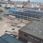 Obras Hospital de Albacete. Imagen de archivo.