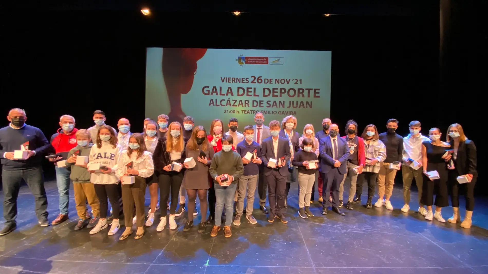 Alcázar recupera la Gala del Deporte con 38 reconocimientos al éxito e implicación con el deporte