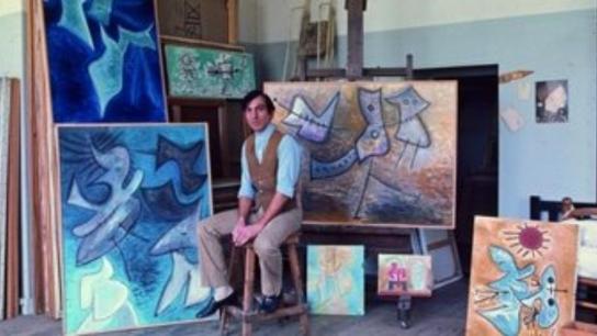 El artista Javier Vilató, tenía una residencia en Almoradí donde trabajaba con la luz de la vega baja El artista Javier Vilató, tenía una residencia en Almoradí donde trabajaba con la luz de la vega baja