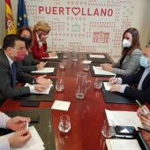 Reunión entre el consejero de Agricultura y el alcalde de Puertollano