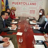 Reunión entre el consejero de Agricultura y el alcalde de Puertollano Reunión entre el consejero de Agricultura y el alcalde de Puertollano