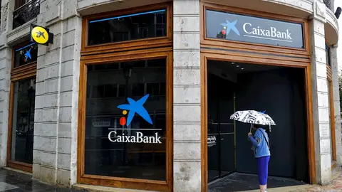 Una oficina bancaria Una oficina bancaria