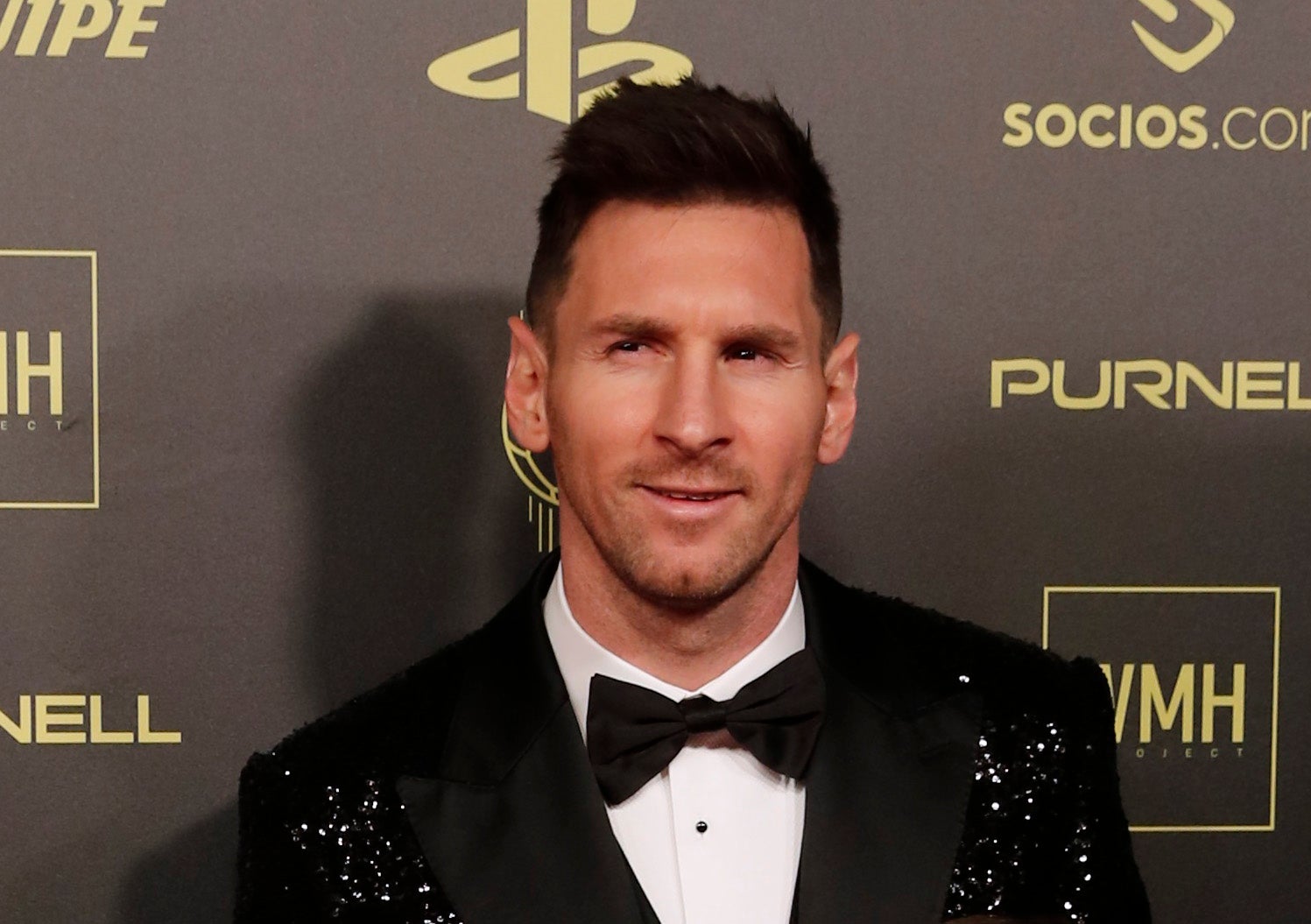 Leo Messi gana el Balón de Oro 2021 Leo Messi gana el Balón de Oro 2021