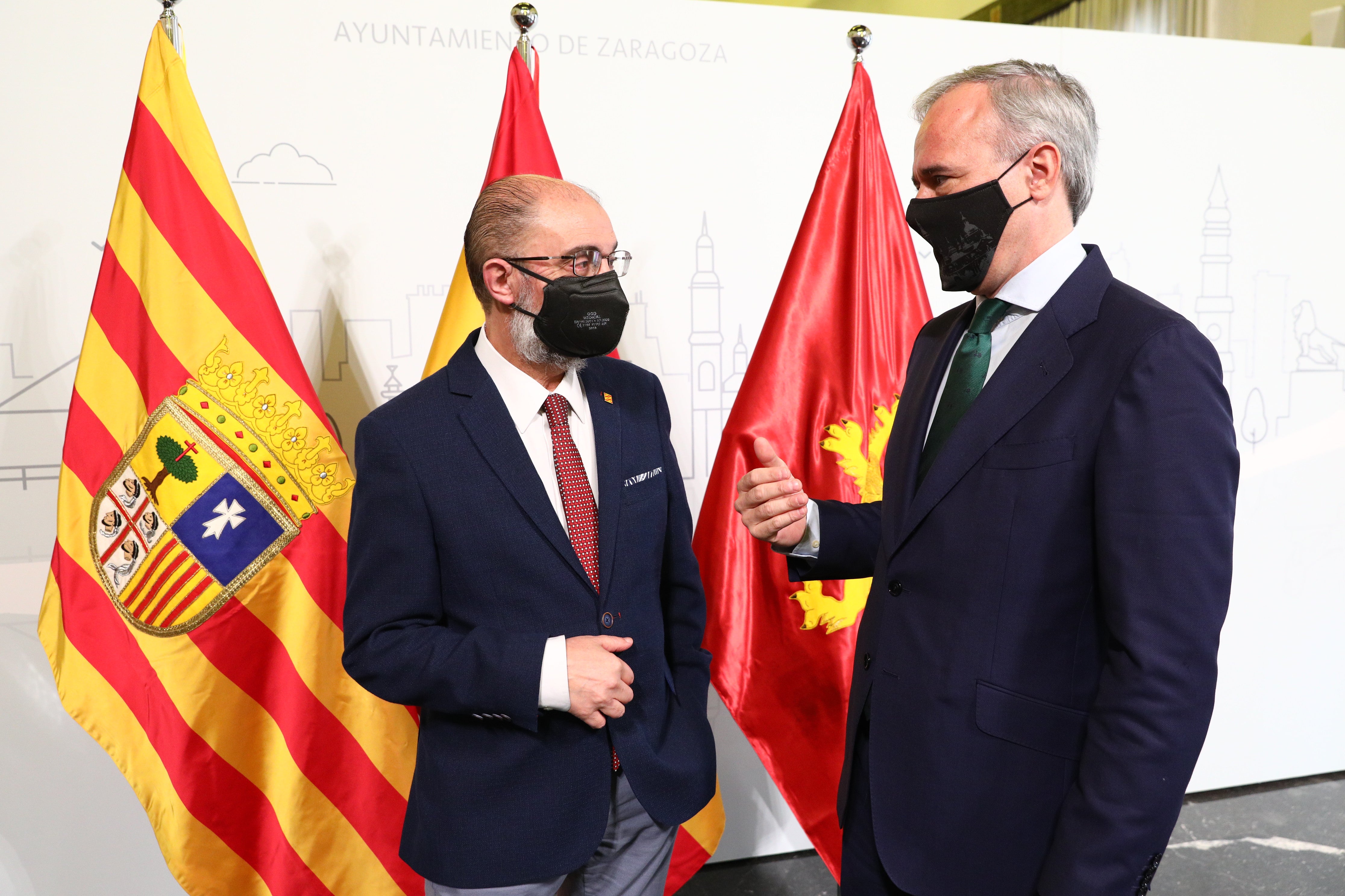 Lambán y Azcón logran acuerdos en materia de financiación y vivienda de alquiler Lambán y Azcón logran acuerdos en materia de financiación y vivienda de alquiler