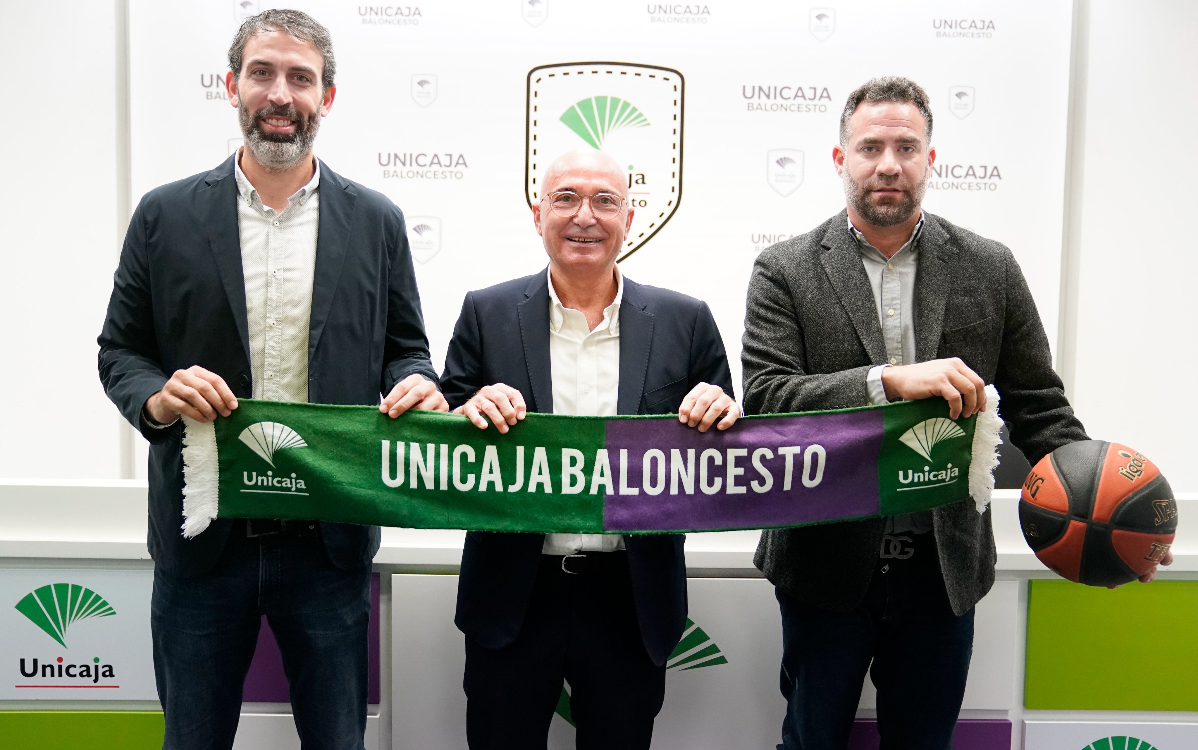 Berni Rodríguez y Carlos Cabezas embajadores de Unicaja Berni Rodríguez y Carlos Cabezas embajadores de Unicaja