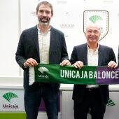 Carlos Cabezas y Berni Rodríguez, Embajadores del Unicaja