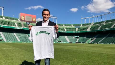 Francisco Rodríguez, nuevo entrenador del Elche. Francisco Rodríguez, nuevo entrenador del Elche.