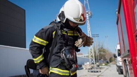 Imagen de archivo de un Bombero