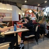 Imagen de archivo de un restaurante en Bilbao. Imagen de archivo de un restaurante en Bilbao.