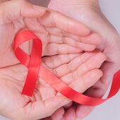 Lazo rojo, símbolo del Dia Mundial del SIDA.