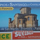 La Iglesia de San Martín de Fromista imagen del cupón de la Once