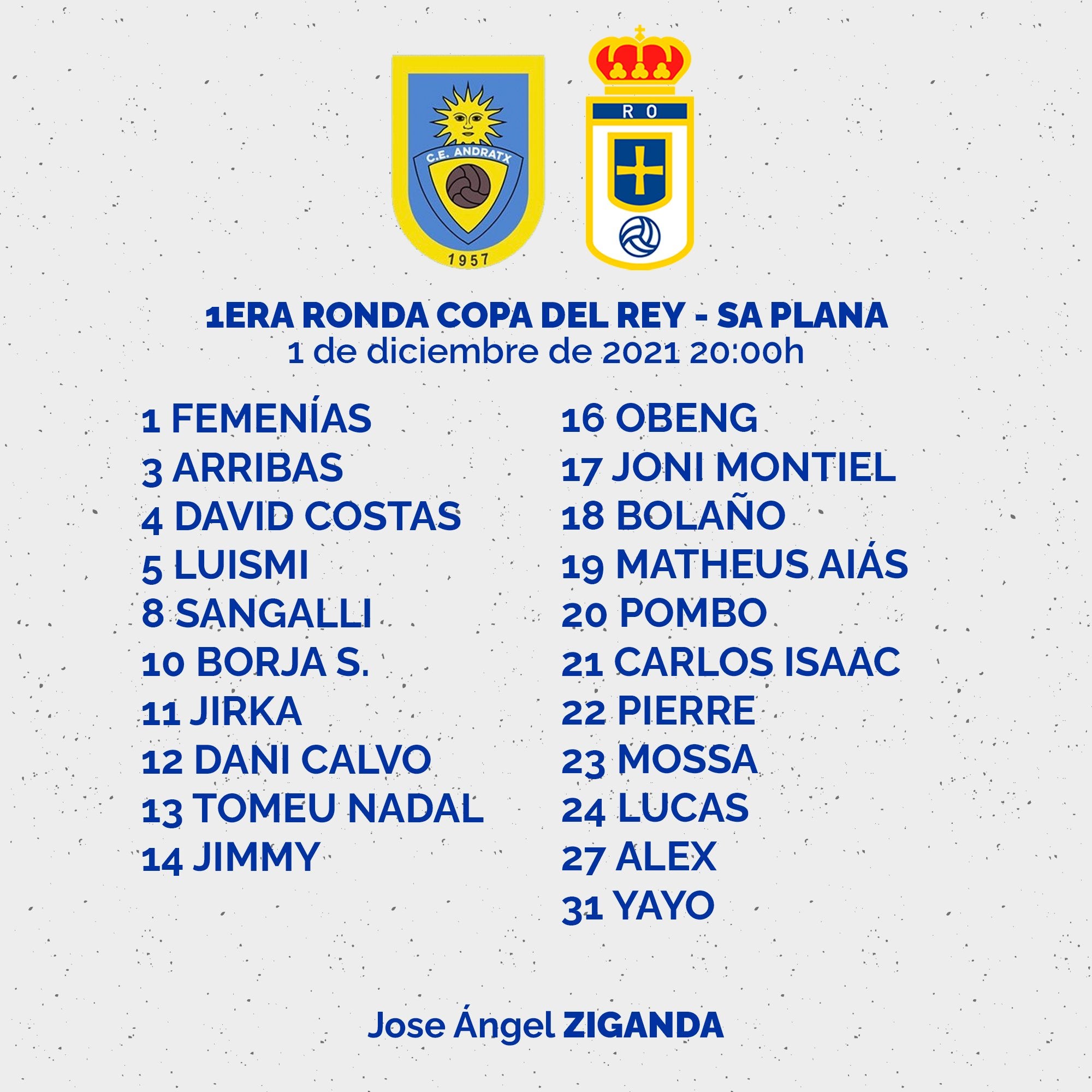 Álex y Yayo viajan para la Copa Álex y Yayo viajan para la Copa