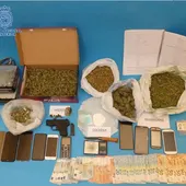 Material incautado por la Policía Nacional Material incautado por la Policía Nacional
