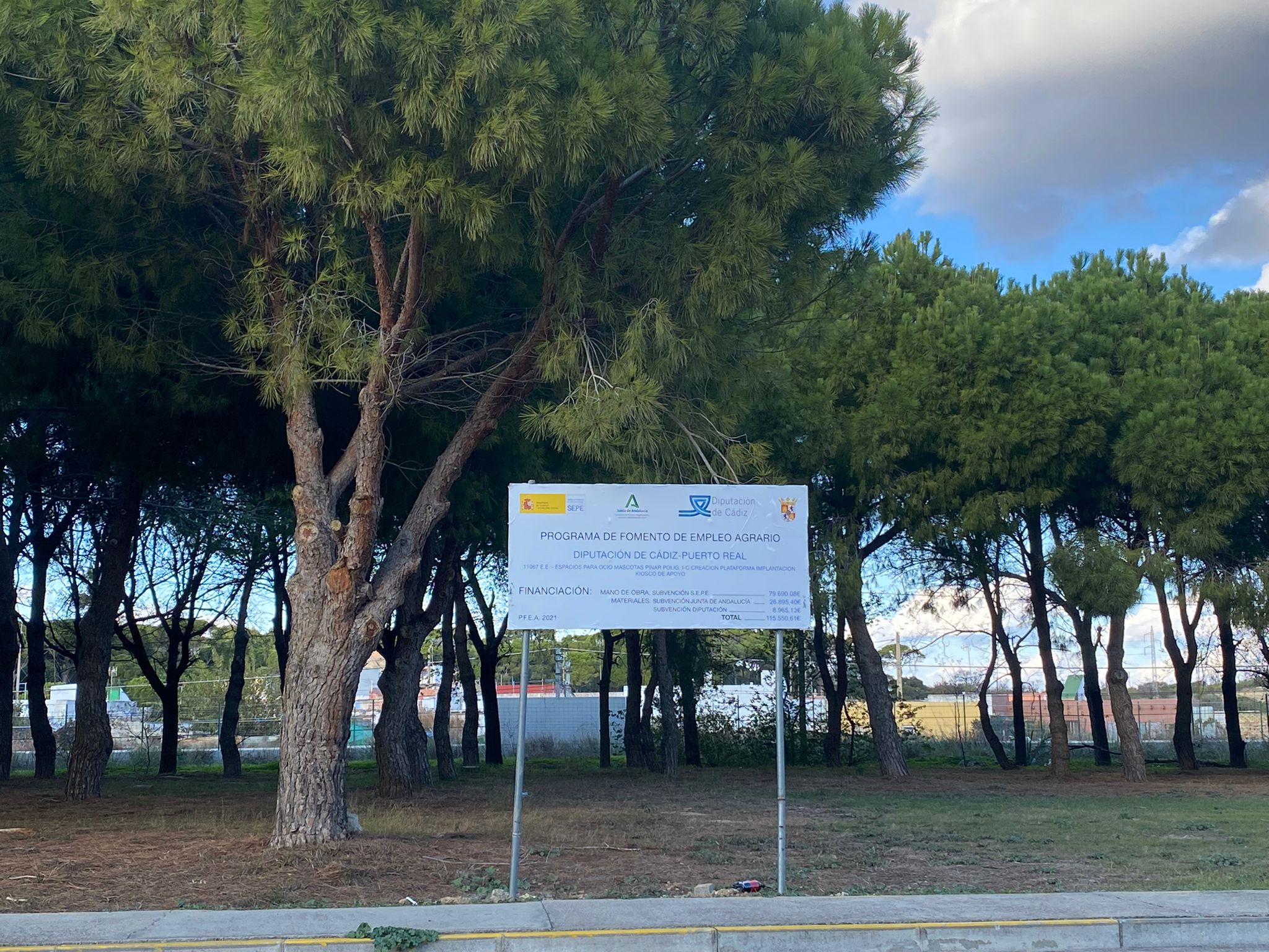 Puerto Real tendrá un espacio de ocio canino financiado por el plan Invierte Puerto Real tendrá un espacio de ocio canino financiado por el plan Invierte