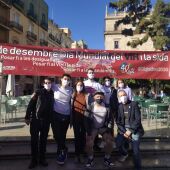 Calcsicova ha realizado una jornada informativo en la Plaza de la Virgen de València
