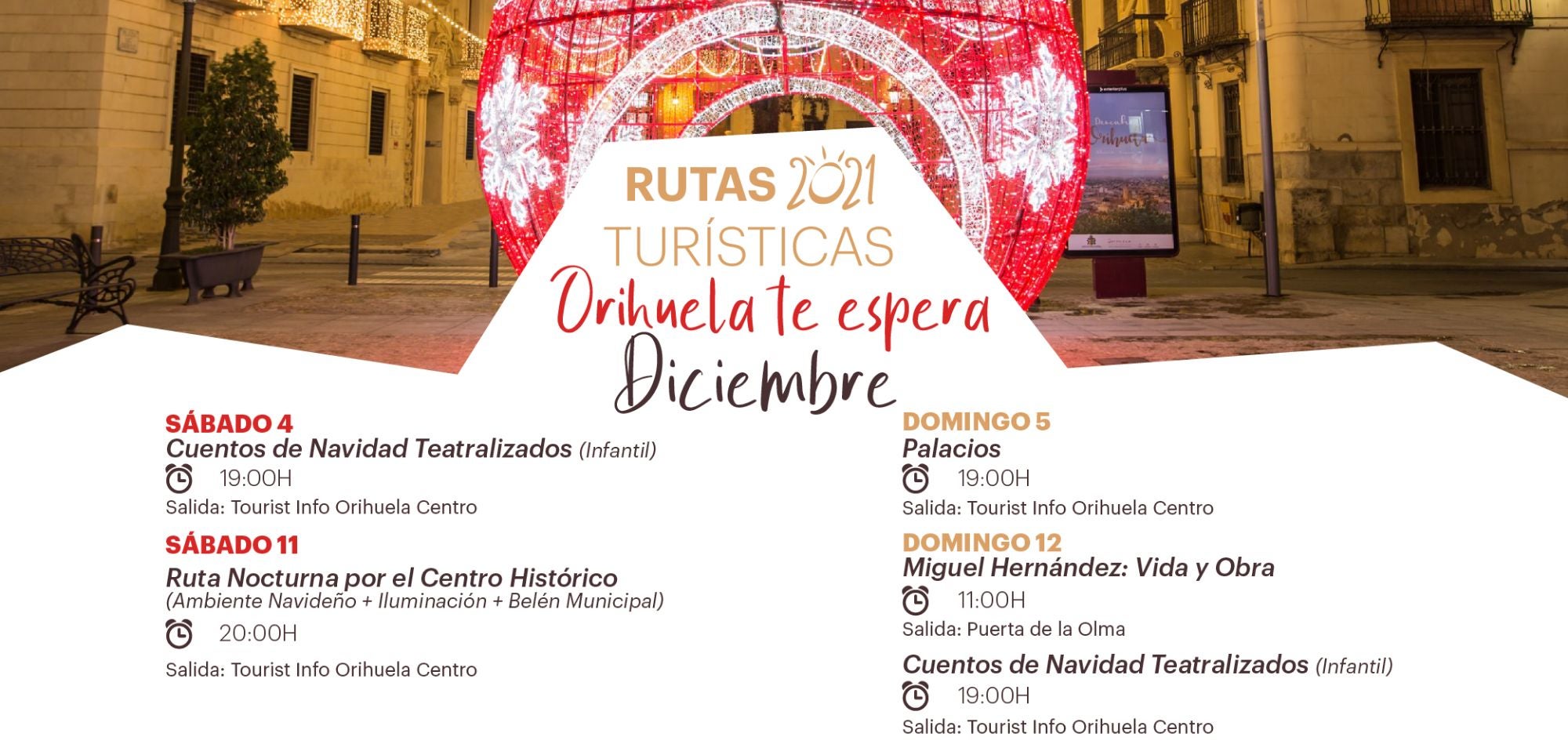 Llega diciembre, la Navidad y las rutas de Turismo con la familia como protagonista Llega diciembre, la Navidad y las rutas de Turismo con la familia como protagonista