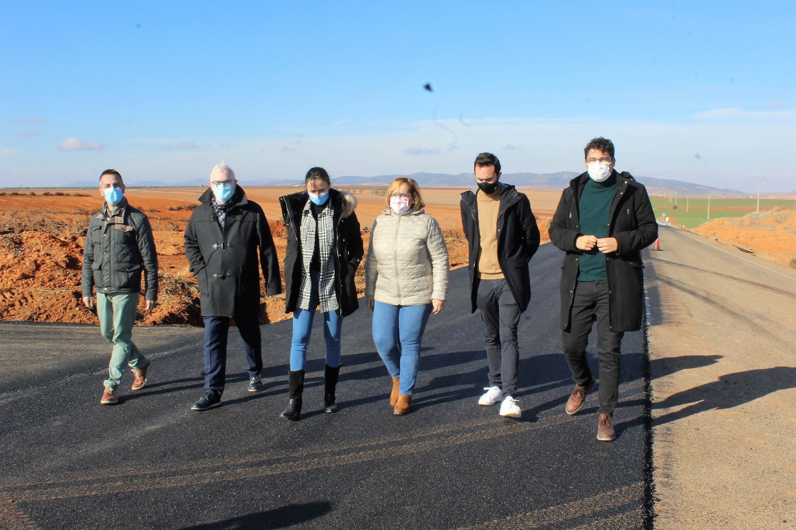 Empiezan las obras en la carretera entre Villanueva de los Infantes y La Solana Empiezan las obras en la carretera entre Villanueva de los Infantes y La Solana