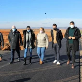 Visita obras CM-3127 entre Villanueva de los Infantes y La Solana Visita obras CM-3127 entre Villanueva de los Infantes y La Solana