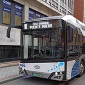 Auvasa prueba un autobús de hidrógeno renovable de la marca Solaris Auvasa prueba un autobús de hidrógeno renovable de la marca Solaris