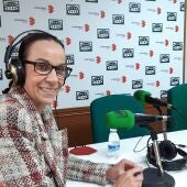 Eva Masías durante la entrevista en Onda Cero Ciudad Real