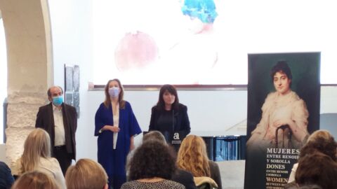 Presentación de la exposición en el MUBAG Presentación de la exposición en el MUBAG
