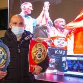 Kiko 'La Sensación' Martínez, campeón del mundo de boxeo de peso pluma.