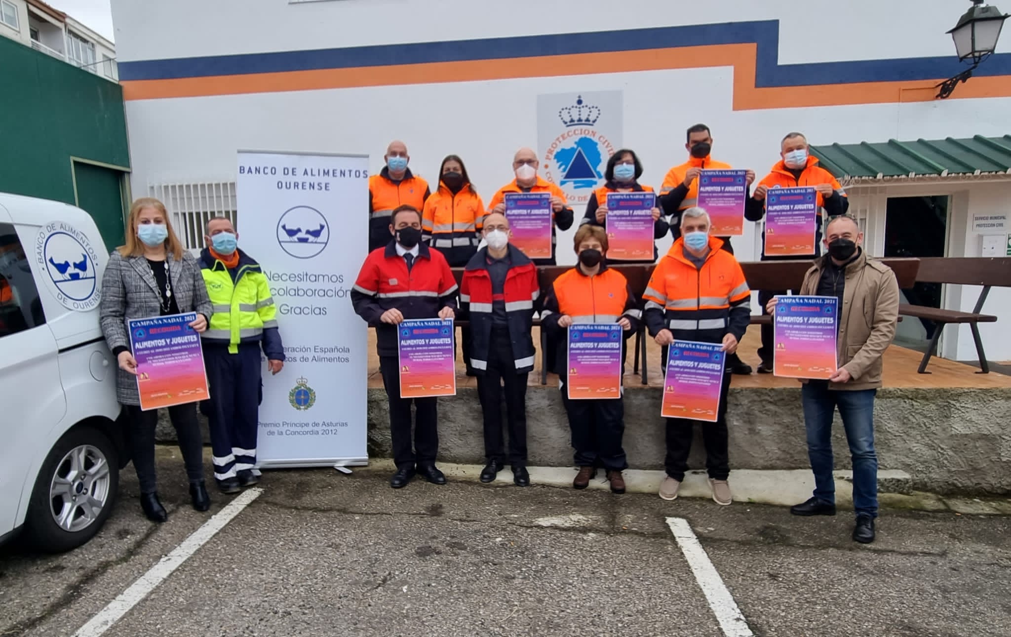 Protección Civil inicia a campaña de Nadal de recollida de alimentos e xoguetes Protección Civil inicia a campaña de Nadal de recollida de alimentos e xoguetes