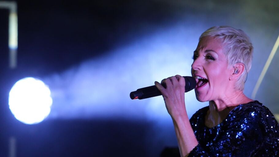 La cantante Ana Torroja