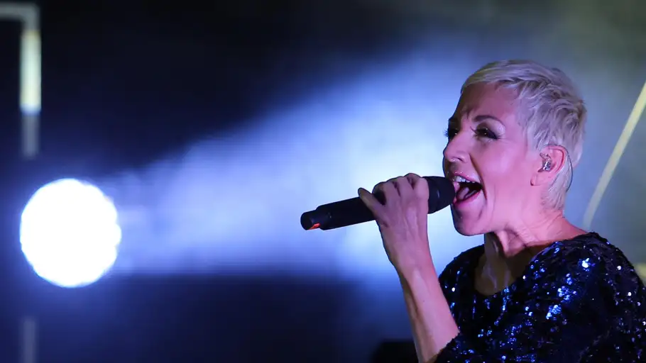 La cantante Ana Torroja La cantante Ana Torroja
