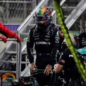 Lewis Hamilton en la carrera de Fórmula 1 Lewis Hamilton en la carrera de Fórmula 1