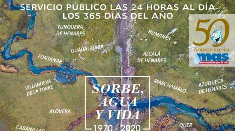 La Mancomunidad de Aguas del Sorbe conmemora su 50 aniversario