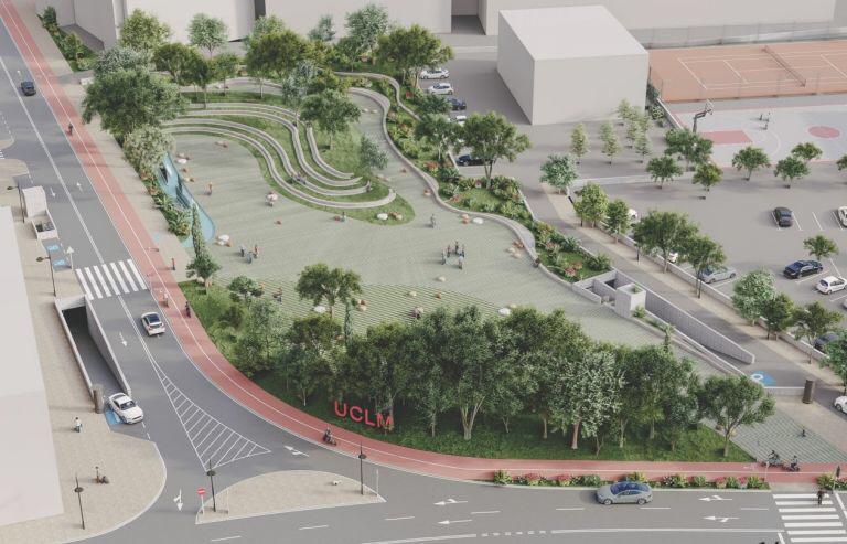 "Puerta al campus 123", proyecto ganador para remodelar el acceso al campus de Ciudad Real "Puerta al campus 123", proyecto ganador para remodelar el acceso al campus de Ciudad Real