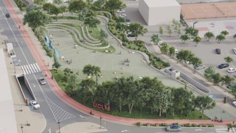 Proyecto ganador para remodelar el acceso al campus de Ciudad Real Proyecto ganador para remodelar el acceso al campus de Ciudad Real