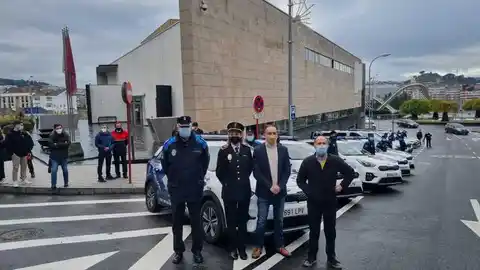 Renovación do parque móbil da Policía Local coa incorporación de 10 novos vehículos Renovación do parque móbil da Policía Local coa incorporación de 10 novos vehículos