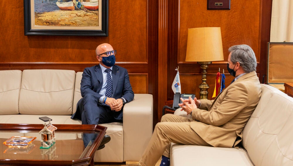 Reunión Manuel Baltar e José Miñone