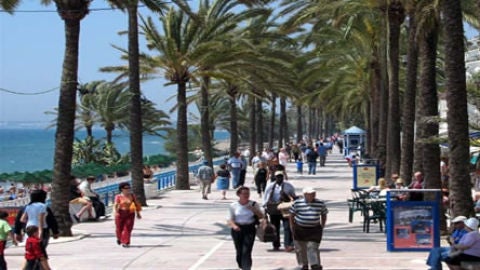 Paseo mar&iacute;timo Marbella
