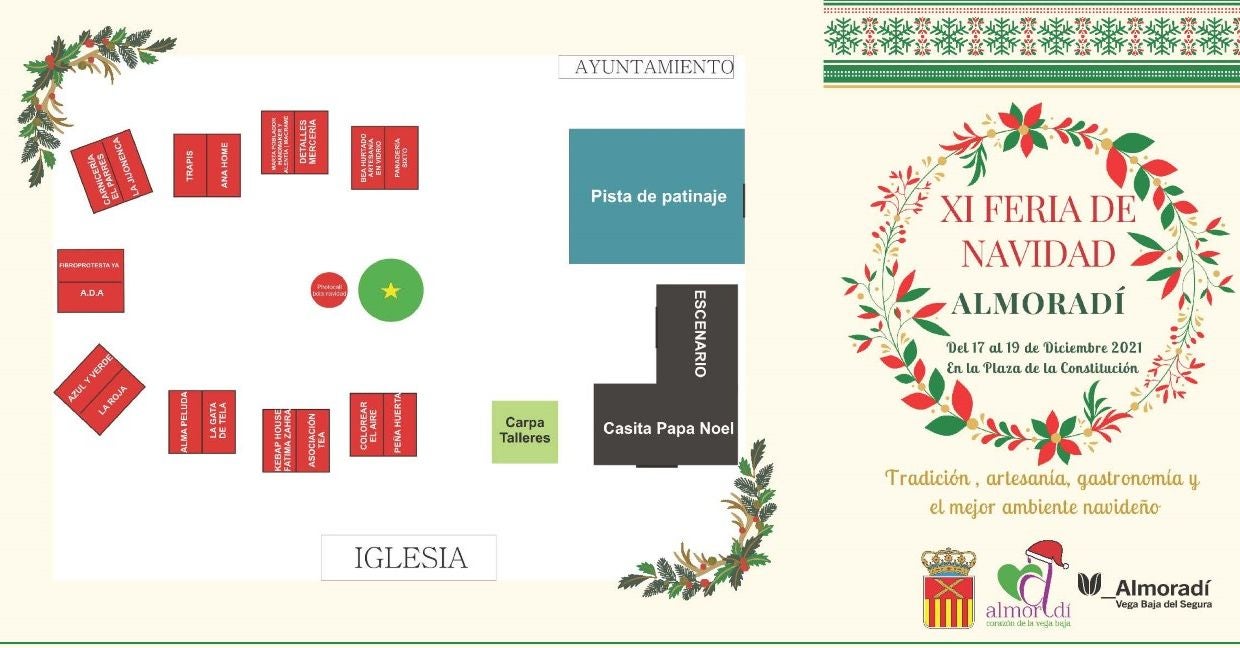 Almoradí se inunda de la magia de la Navidad con gran cantidad de actividades que comienzan este próximo fin de semana Almoradí se inunda de la magia de la Navidad con gran cantidad de actividades que comienzan este próximo fin de semana