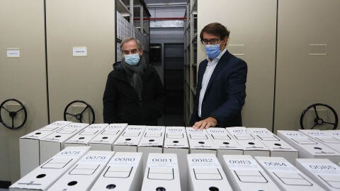 Los fondos documentales de Fontilles ya están en el archivo de la Diputación Los fondos documentales de Fontilles ya están en el archivo de la Diputación