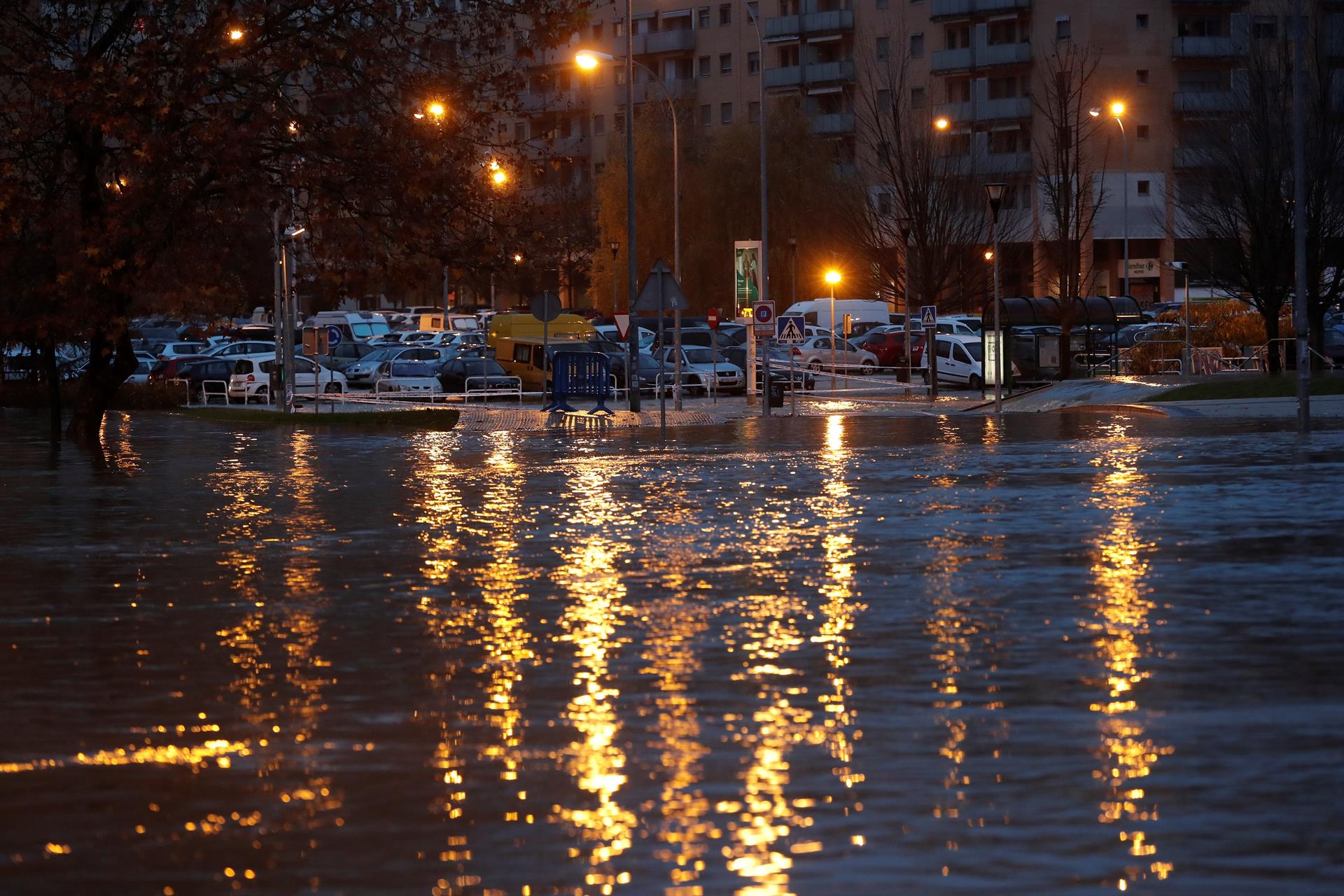 Pamplona registra la mayor crecida del río Arga en las últimas dos décadas Pamplona registra la mayor crecida del río Arga en las últimas dos décadas