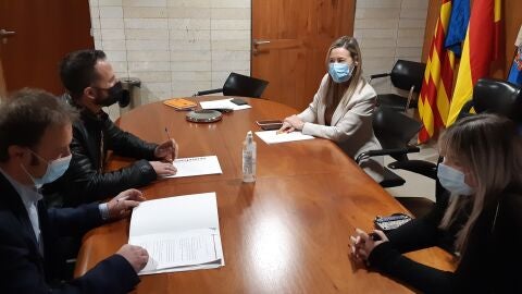 Natxo Bellido y Rafa Mas se han reunido con Lidia López y Mari Carmen Sánchez Natxo Bellido y Rafa Mas se han reunido con Lidia López y Mari Carmen Sánchez