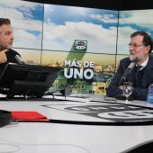 Carlos Alsina y Mariano Rajoy