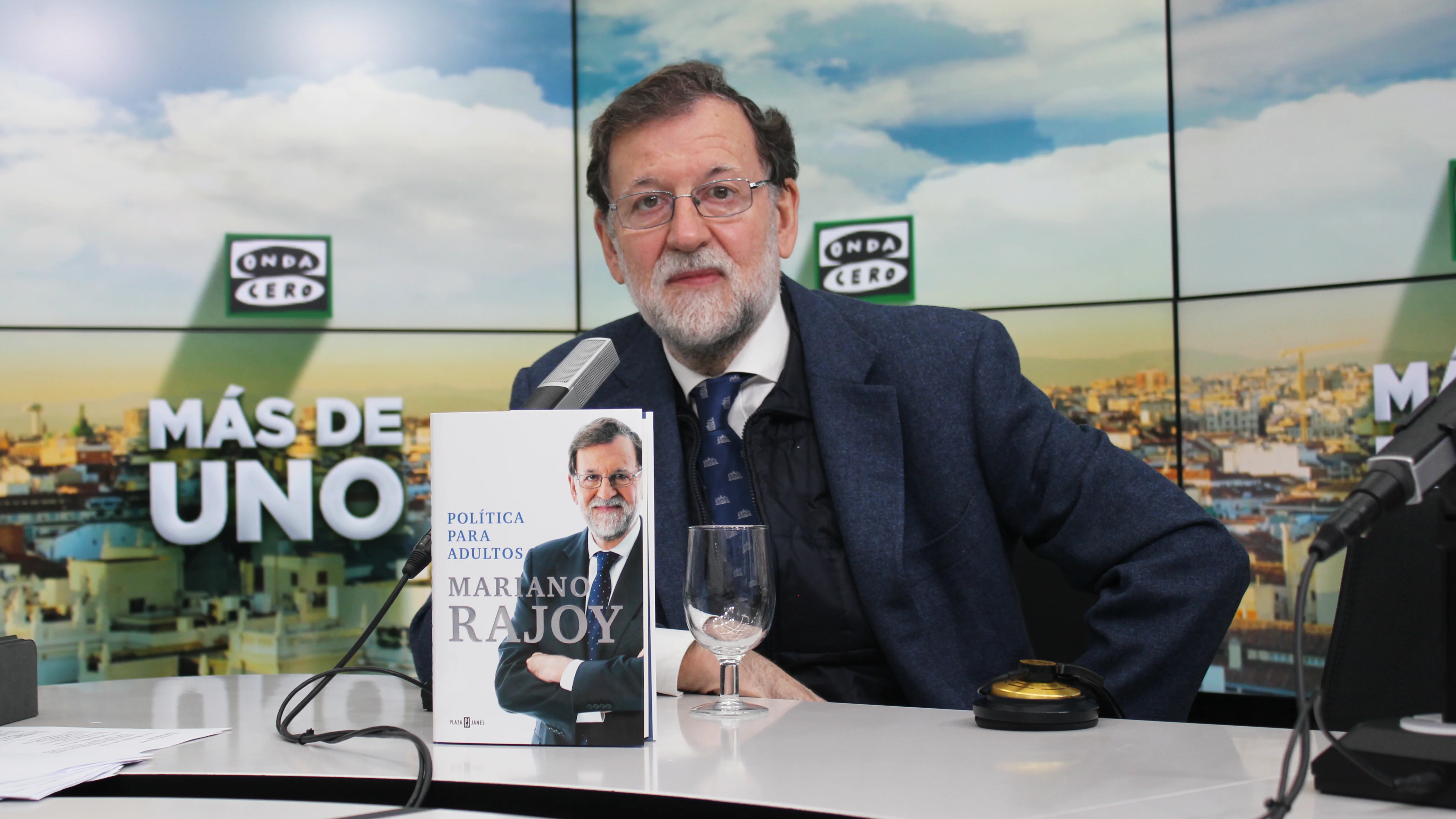 Mariano Rajoy, en Más de uno. Mariano Rajoy, en Más de uno.