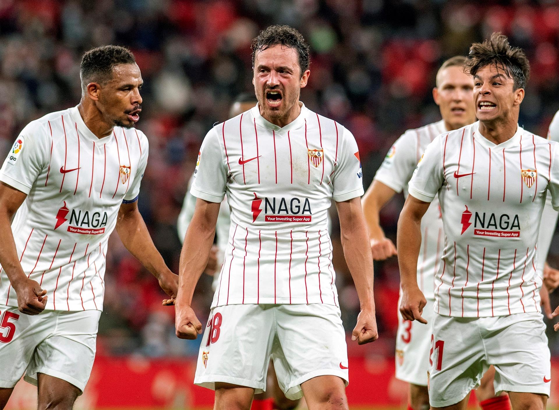 El Sevilla afianza su segunda plaza ante un Athletic negado El Sevilla afianza su segunda plaza ante un Athletic negado