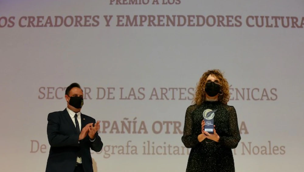 La coreógrafa ilicitana Asun Noales en los Premios a la Cultura Alicantina Miguel Hernández. La coreógrafa ilicitana Asun Noales en los Premios a la Cultura Alicantina Miguel Hernández.
