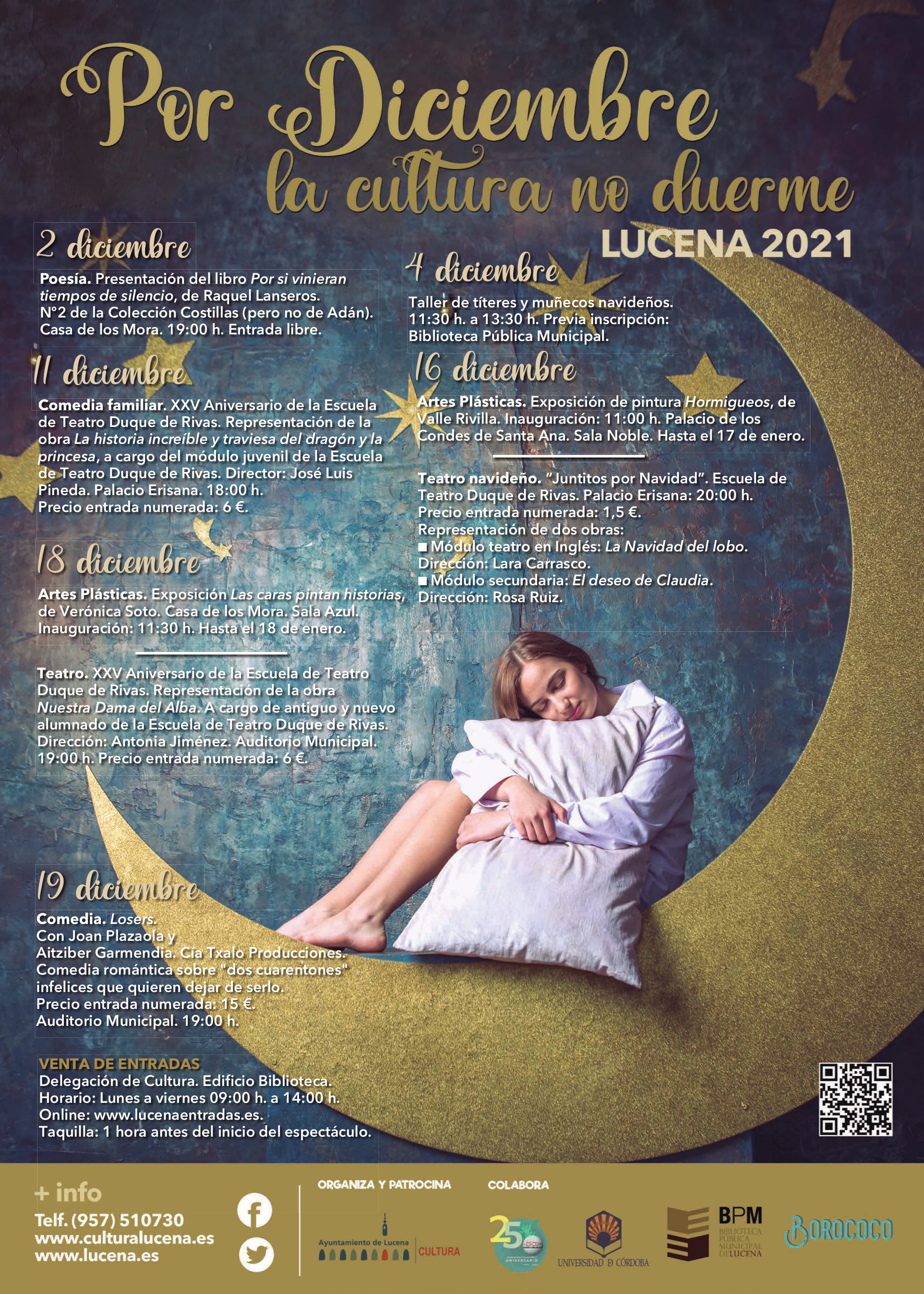 Agenda cultural lucentina de diciembre Agenda cultural lucentina de diciembre