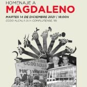 CC.OO del Henares homenajea mañana a Magdaleno García-Alcalá