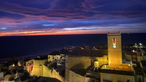 La Vila Joiosa amaneciendo