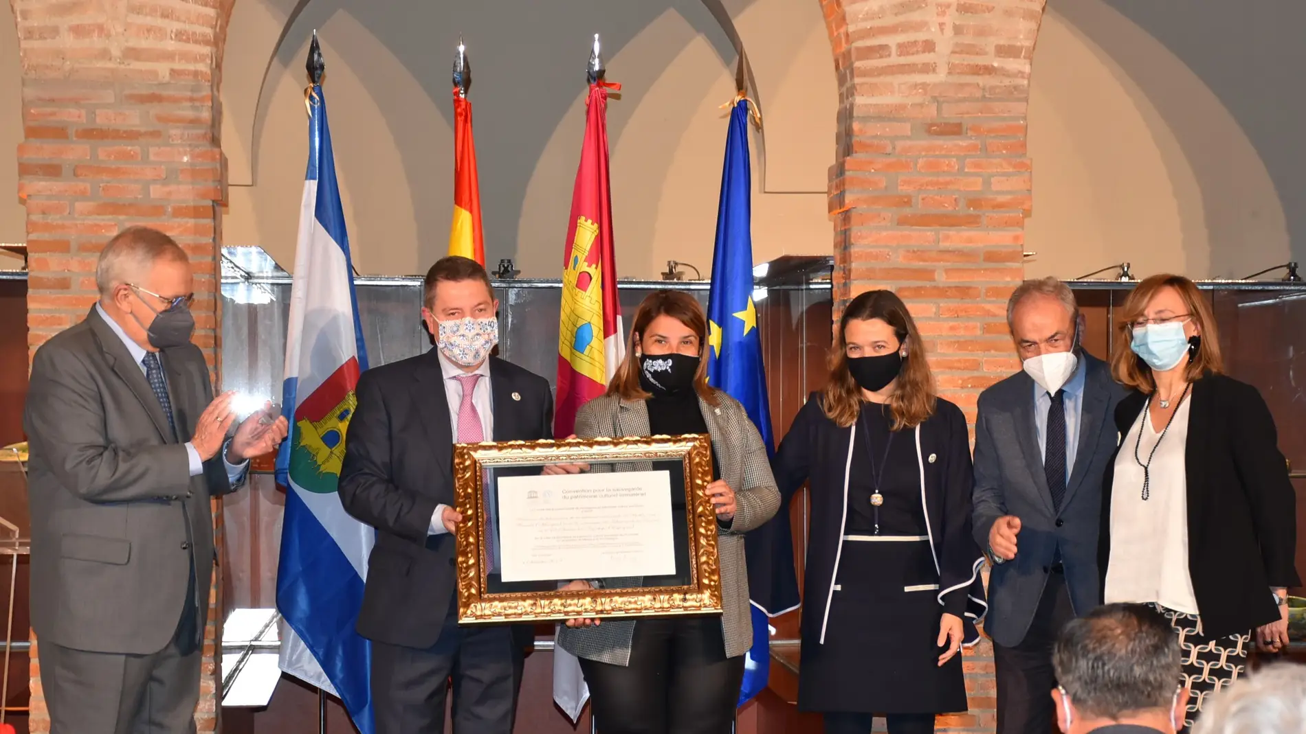 Talavera de la Reina recibe el diploma de la UNESCO 